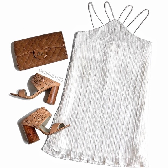 J.O.A Strappy High Neck Dress - Picture 1 of 8